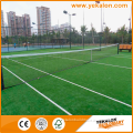 2015 new design perfect rebound and straight power three layers tennis artificial turf grass